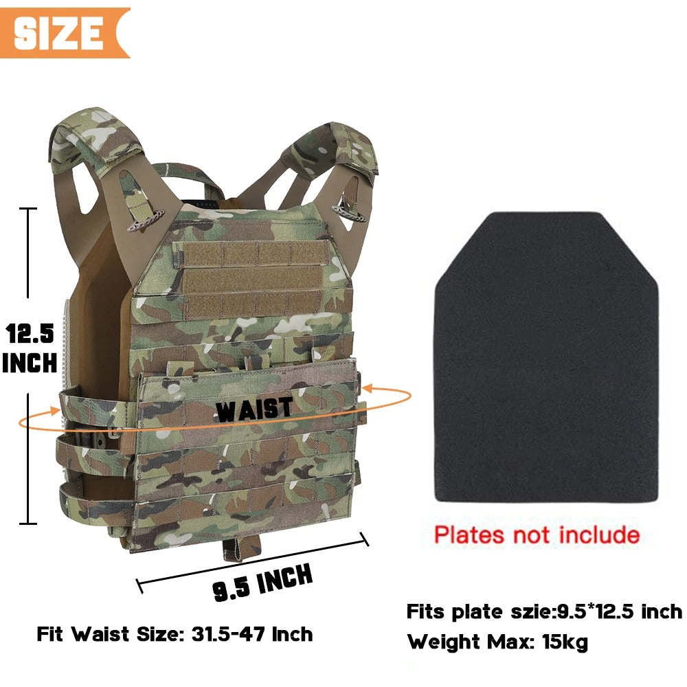 KRYDEX 500D JPC 2.0 Tactical Vest MOLLE